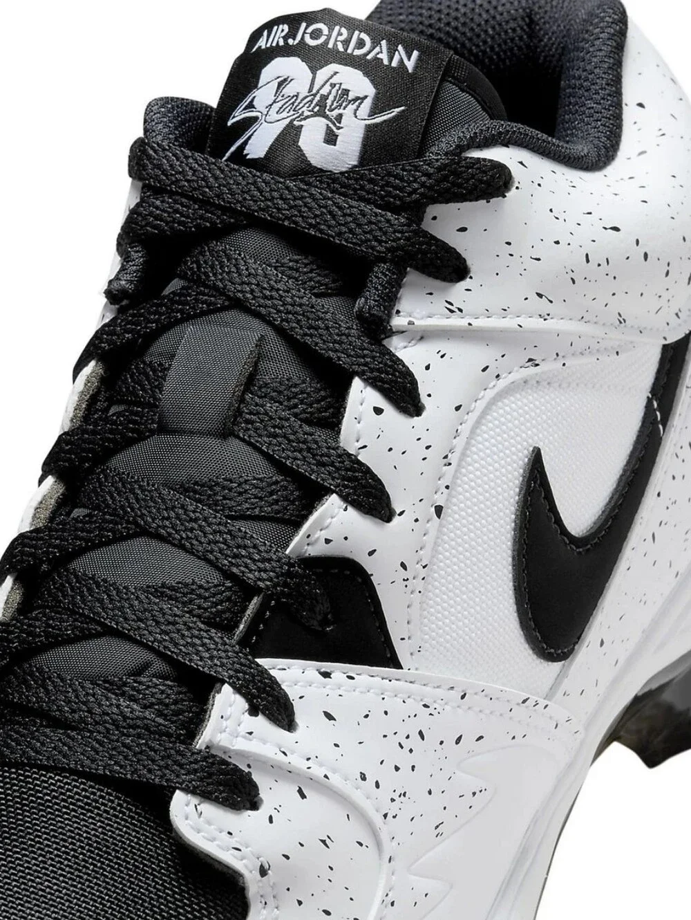 Men's Air Jordan Stadium 90 Cleat 'White Black' Football Cleats